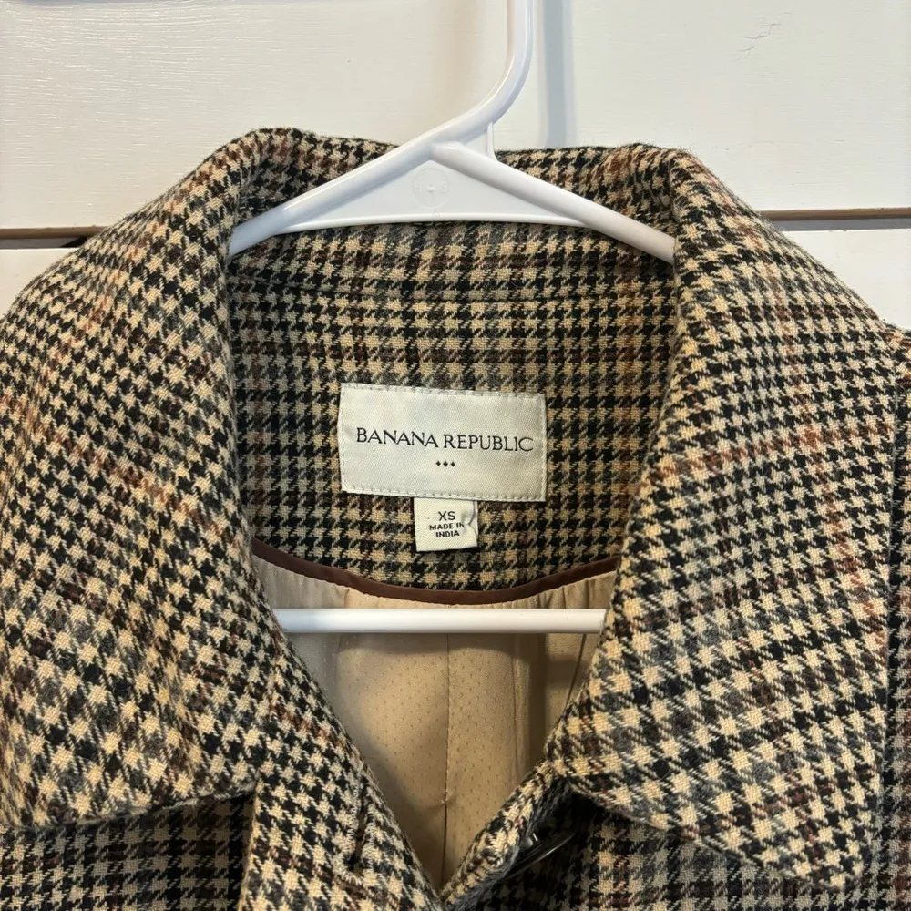 Banana Republic Houndstooth Blazer Jacket - Image 3