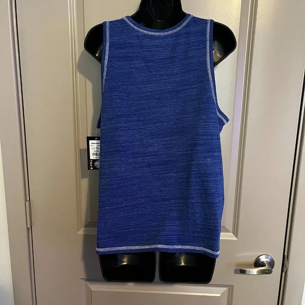 NEW Women's Texas Rangers Blue Tank Large NWT - Image 3