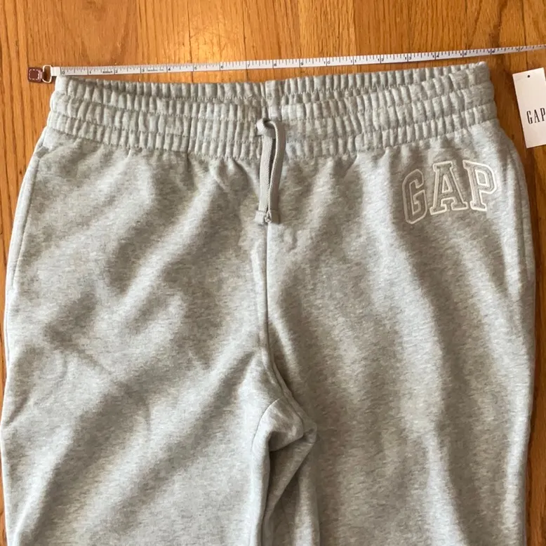 GAP Women's Heather Gray Track Pants, M Tall - Image 6