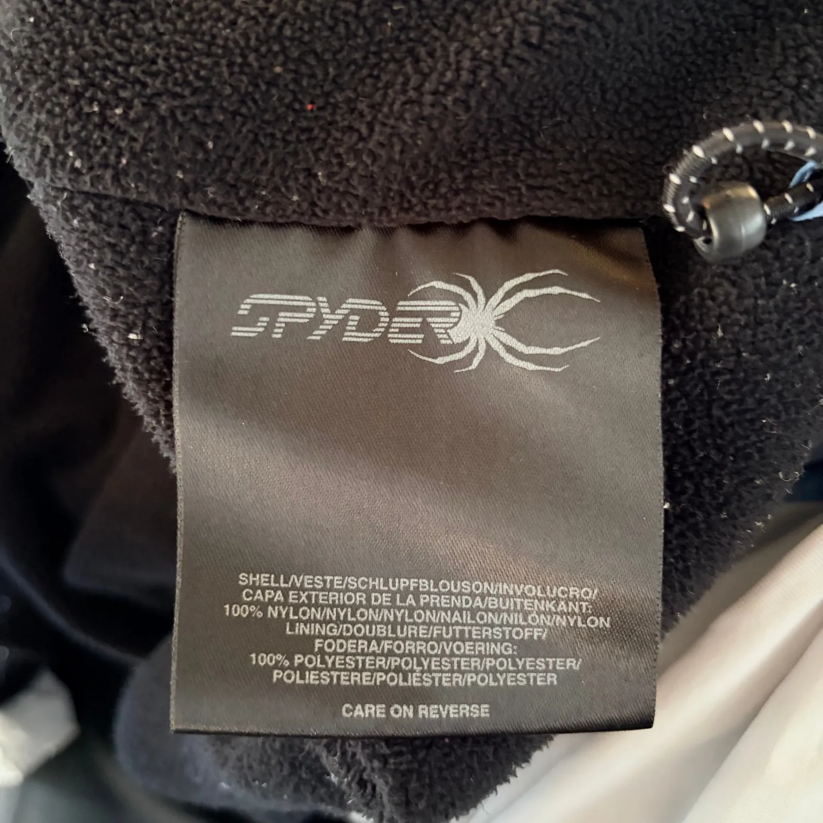 Spyder‎ Vintage 90's Ski Coat Blue White Size 14 Jacket Women's Winter Thermal - Image 10