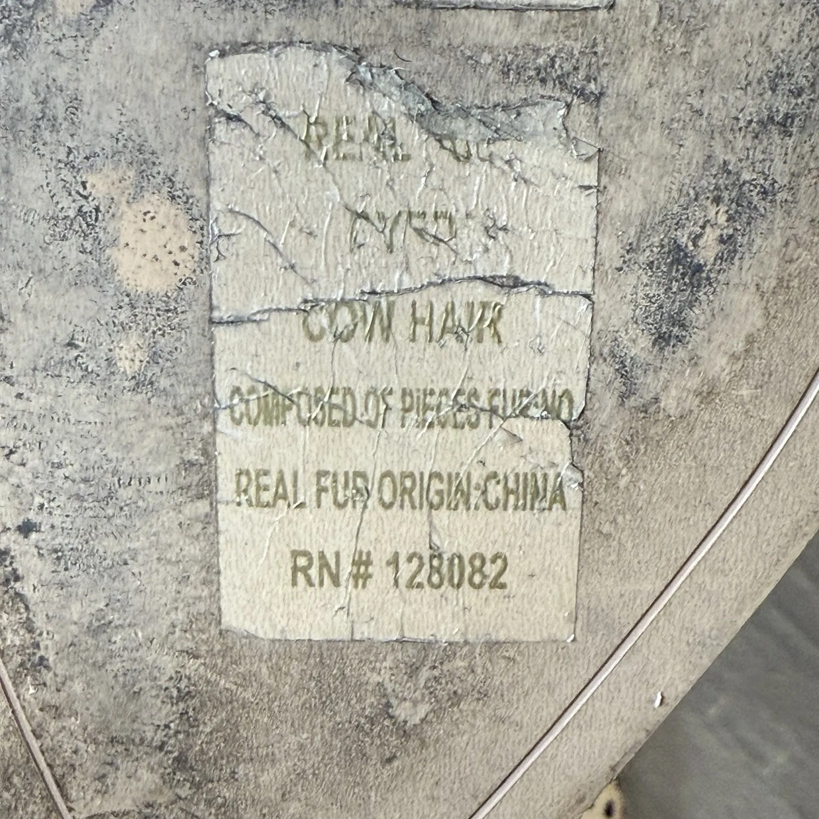 Dolce Vita Cow Fur Leopard Print Slip - Image 10