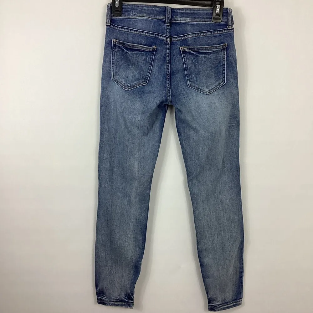 Pistola Mid Rise Skinny Distressed Jeans Size 27 - Image 4