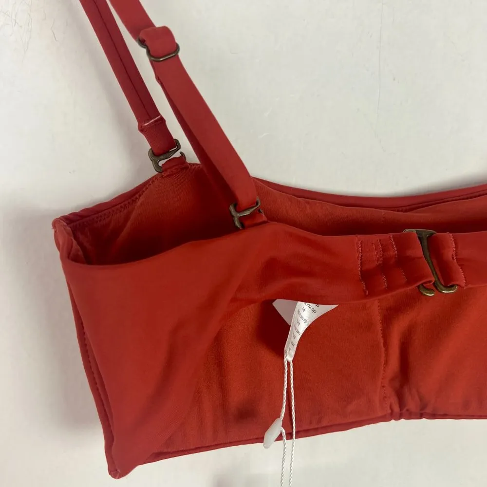 NWT Andie Swim The Bora Bora Top Bikini Top Flat Chili Pepper Size Large L NEW - Image 5