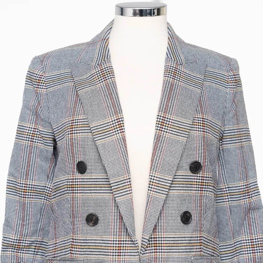 Veronica Beard Miller Plaid Dickey Jacket - Image 10