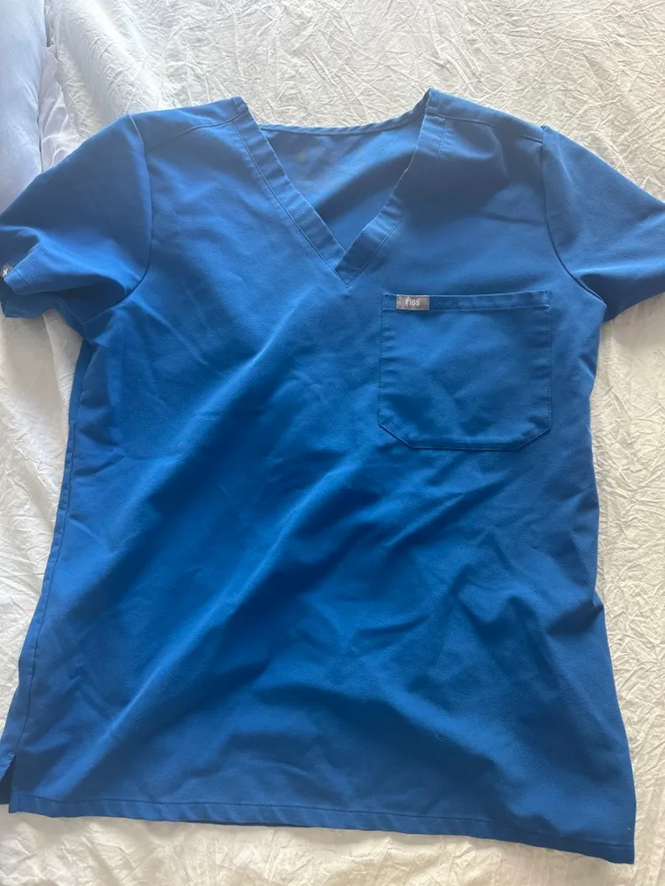 FIGS Royal Blue Scrubs - Image 2