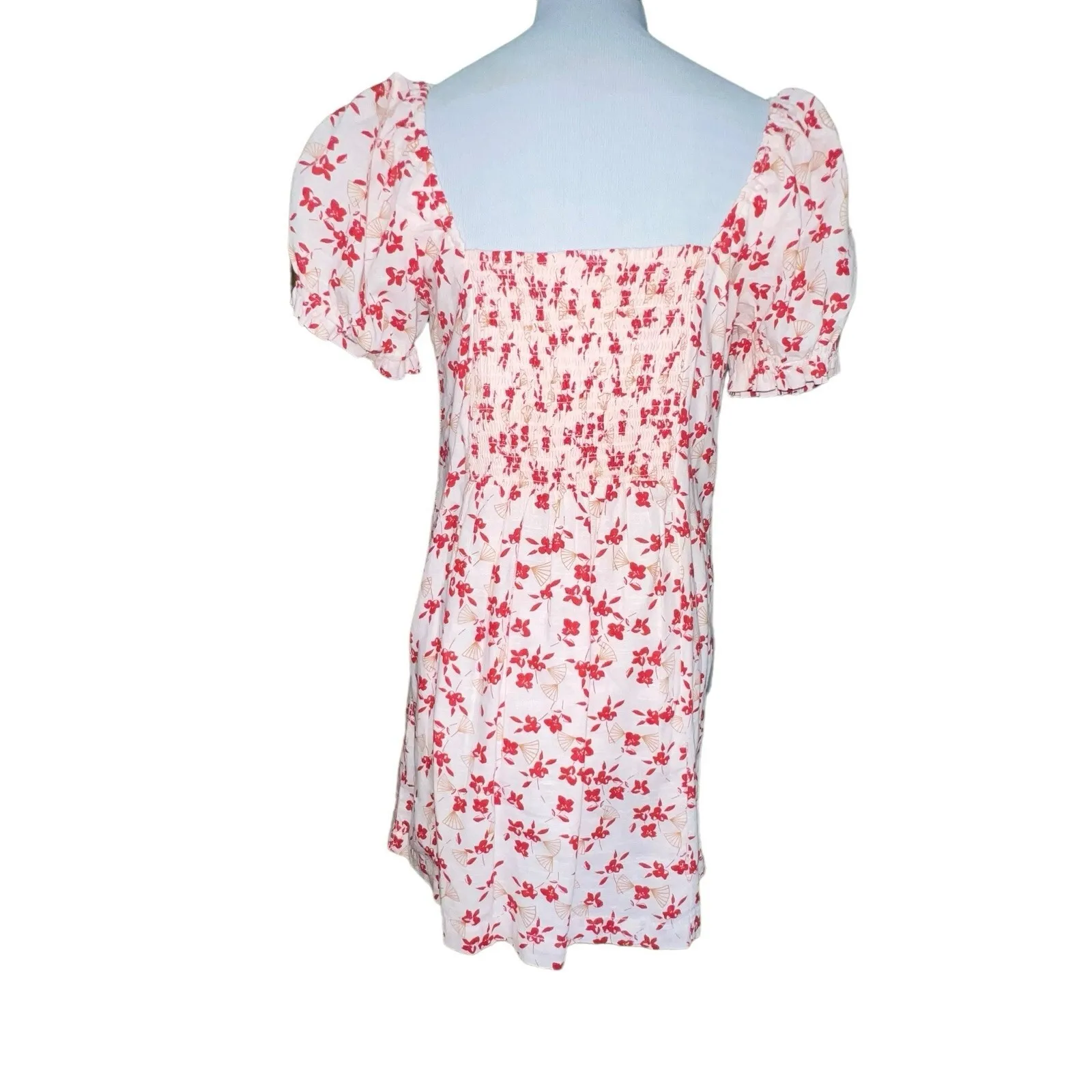 URBAN OUTFITTERS Uo‎ Britney Hook & Eye Mini Dress In Pink Women Size Large New - Image 4