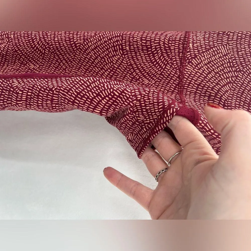 CALIA by Carrie Underwood Womens Energize High Rise Tight Leggings S Red - Image 13