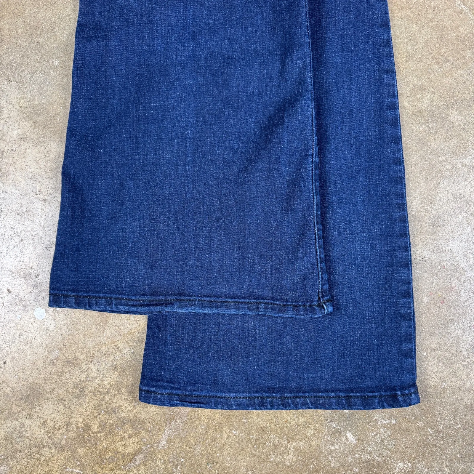 Y2K Abercrombie & Fitch Women’s Flare‎ Jeans 2R Dark Wash Stretch Denim - Image 6