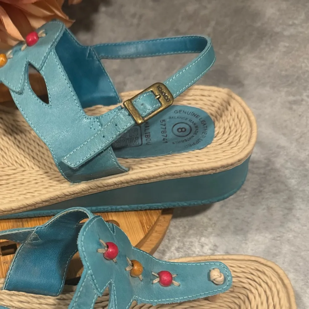 Faded Glory Malibou Women's Sandals, Size 8. - Image 4