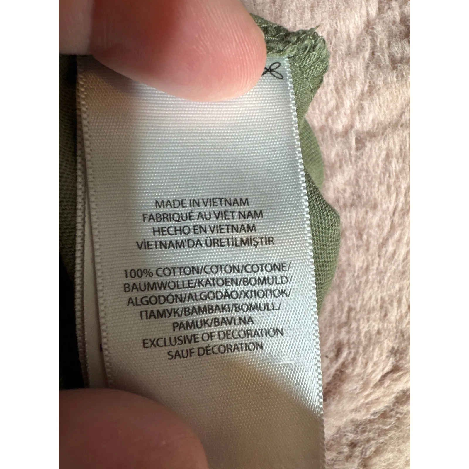 Polo Ralph Lauren Women’s T-Shirt Gray White Logo Single-Needle Hem Small/Medium - Image 10