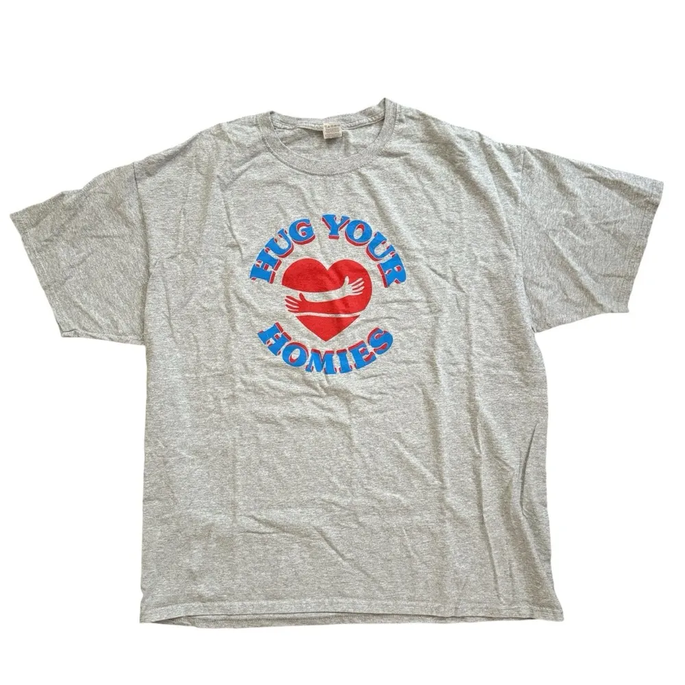 FRUIT OF THE LOOM “Hug Your Homies” tee shirt, size L* - Image 6