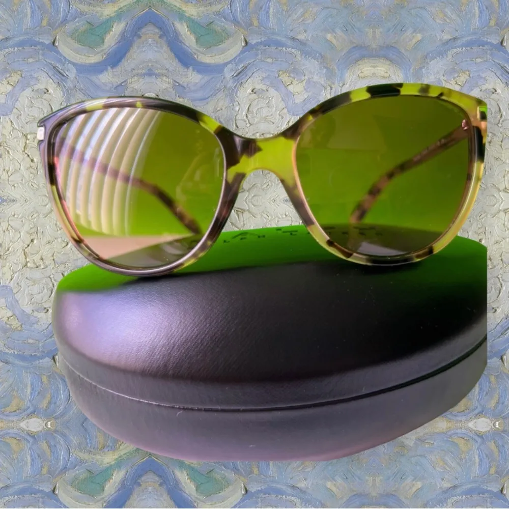 Ralph Lauren RA5160 1116/14 57. 17 13 New Brown Snakeskin Print/Gold Sunglasses - Image 12