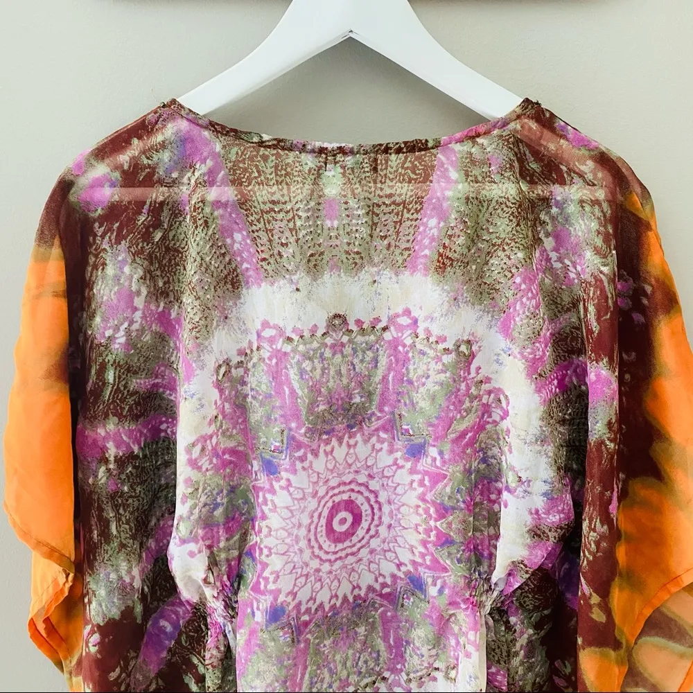 EARTHBOUND Sheer Pullover Top Sz Small - Image 12