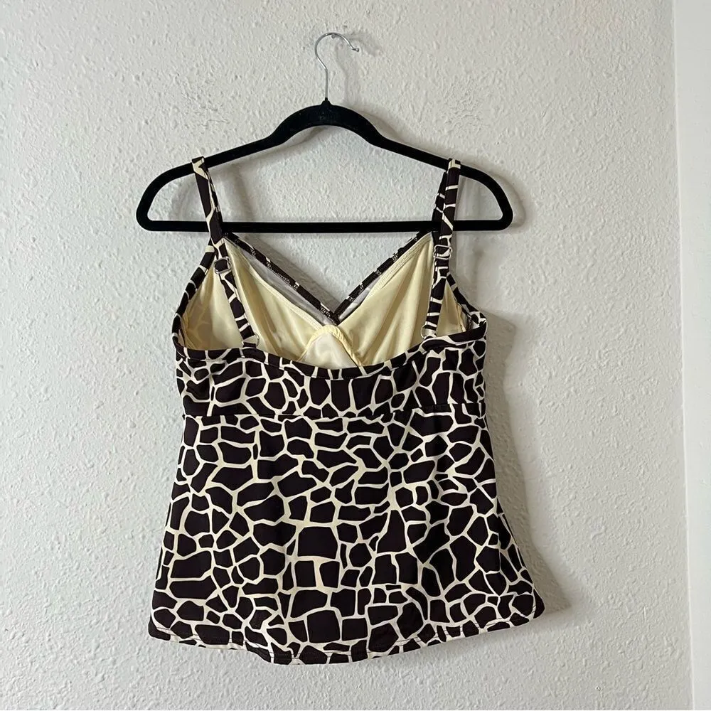 MiracleSuit  Tankini Swim Top Size 16 - Image 4