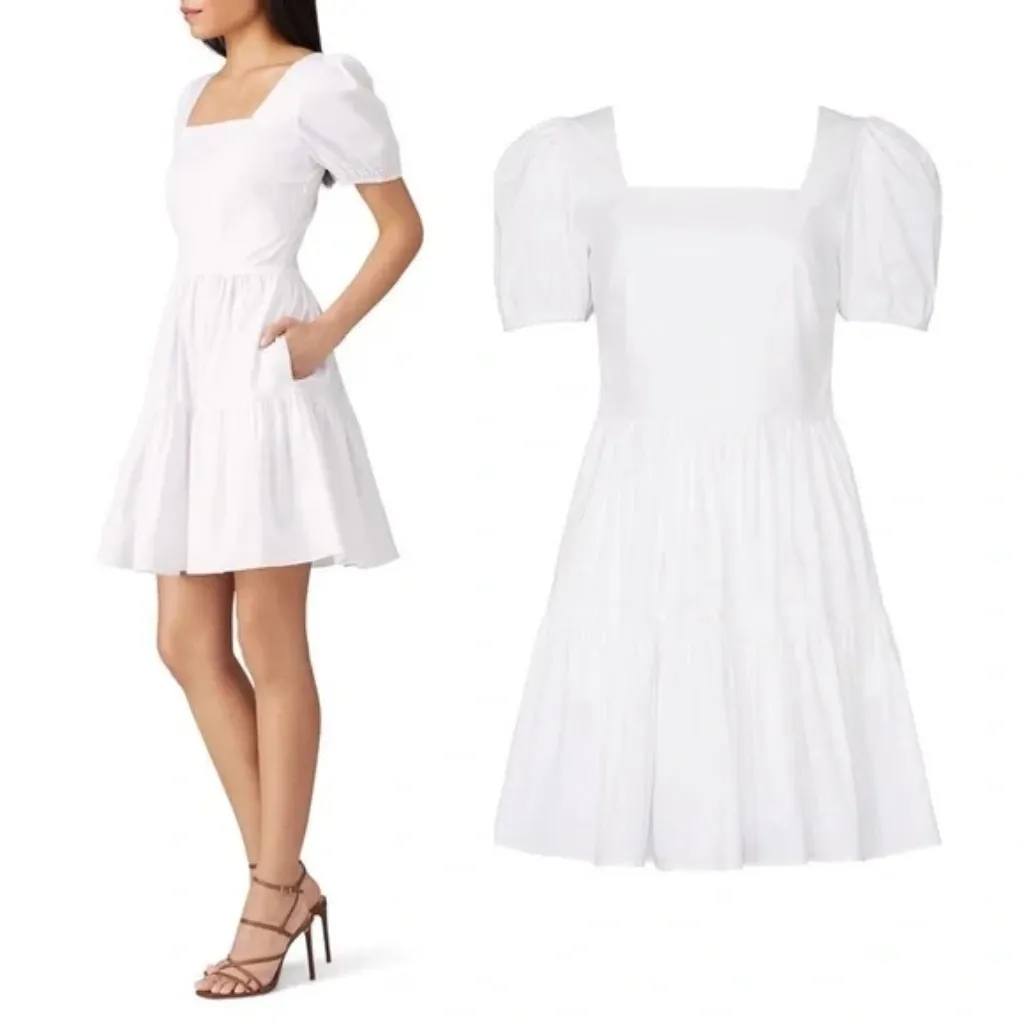 Waverly Grey Shorty‎ Dress Size XS White - Image 3