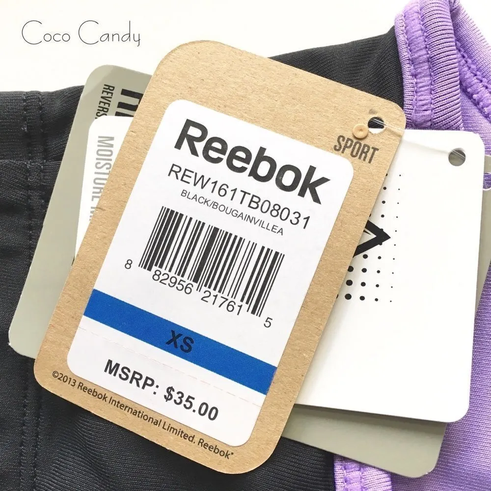 🆕Reebok Black Reversible Sports Bra - Image 4