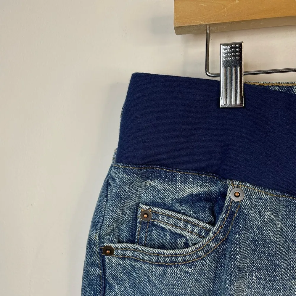 Asos Design Egerton Rigid Cropped Flare Under Belly Maternity Jeans womens 10 - Image 7