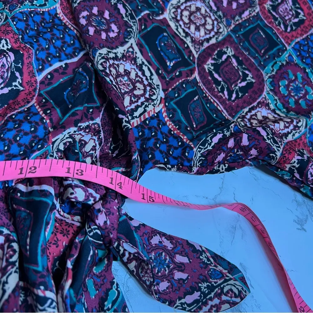 Anthropologie Miska Kimono Sleeve Midi Dress Kaftan Sz M - Image 5