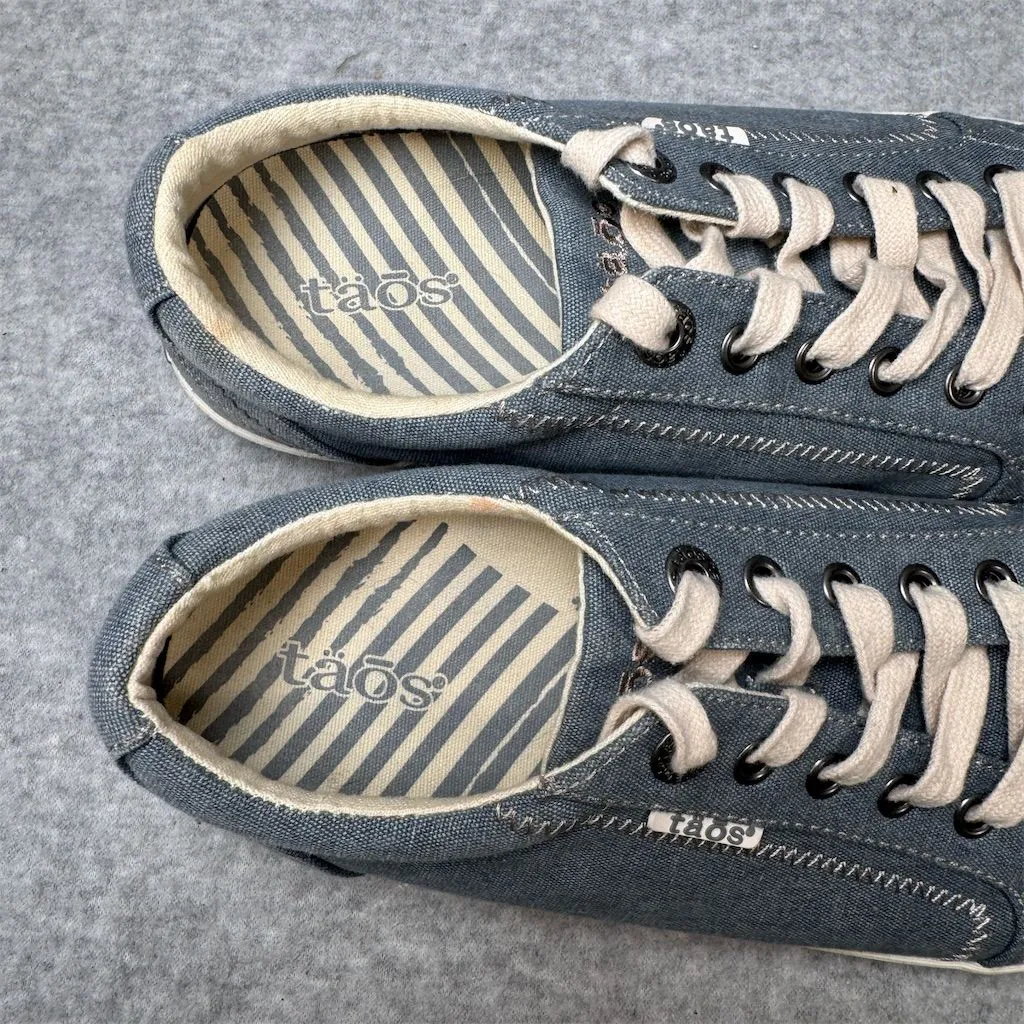 Taos Star Women's Blue Canvas Sneakers Size 9 Casual Shoes - Image 7