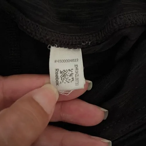 Reebok Capri Leggings Size‎ XS/S Black - Image 5