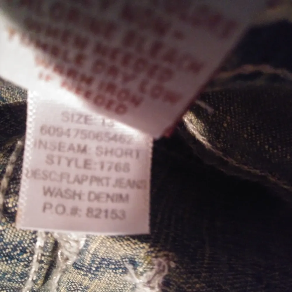 SO  34 13S Light Flap Button Pocket Flare Jeans - Image 7