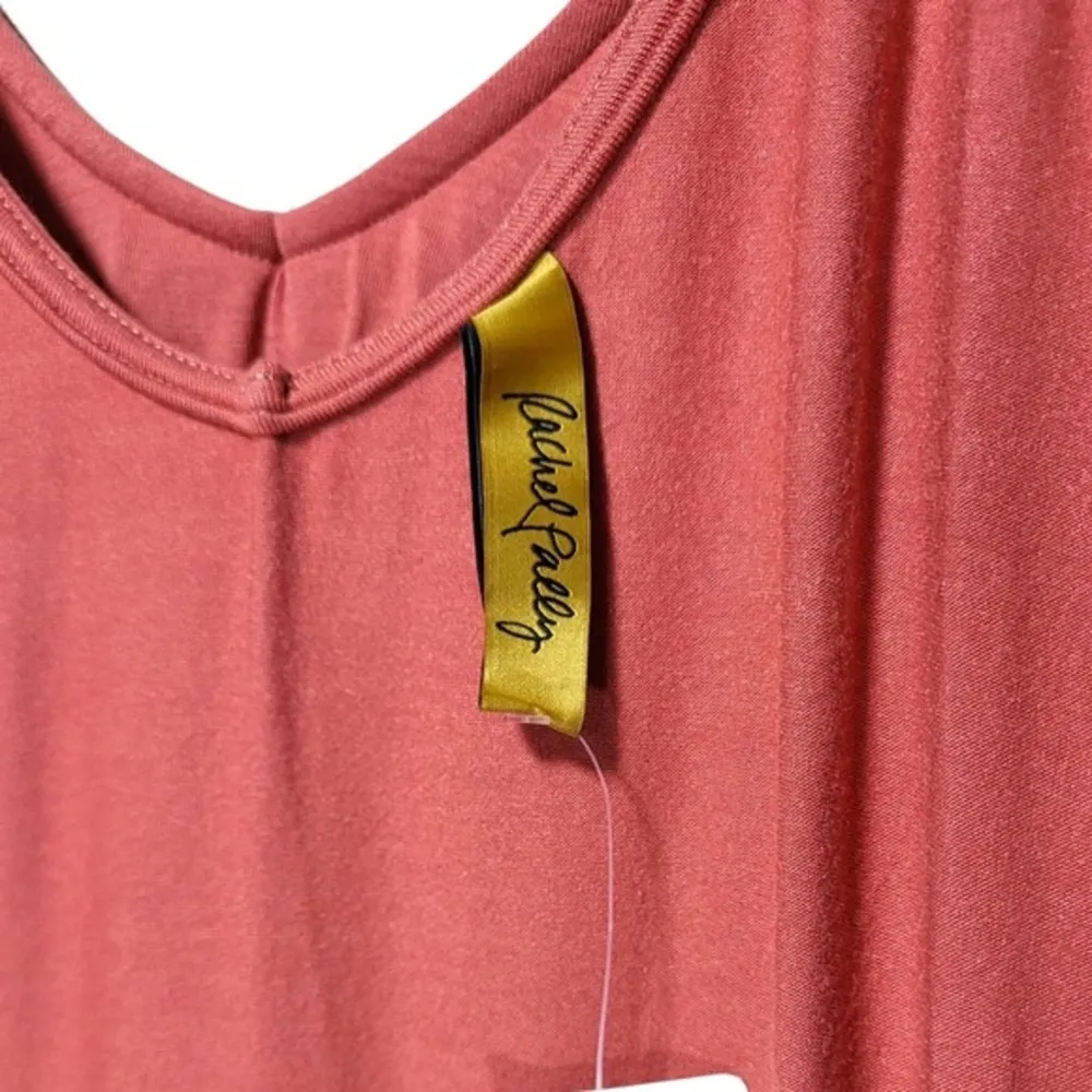 NWT Rachel Pally Ruffle Overlay VNeck Midi Dress in Chipotle - Image 44