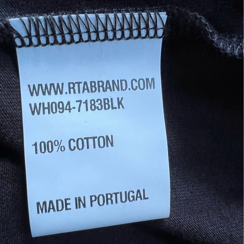 RtA Cut Out Shoulder Black Long Sleeve Crewneck Top NWT Size Large - Image 5