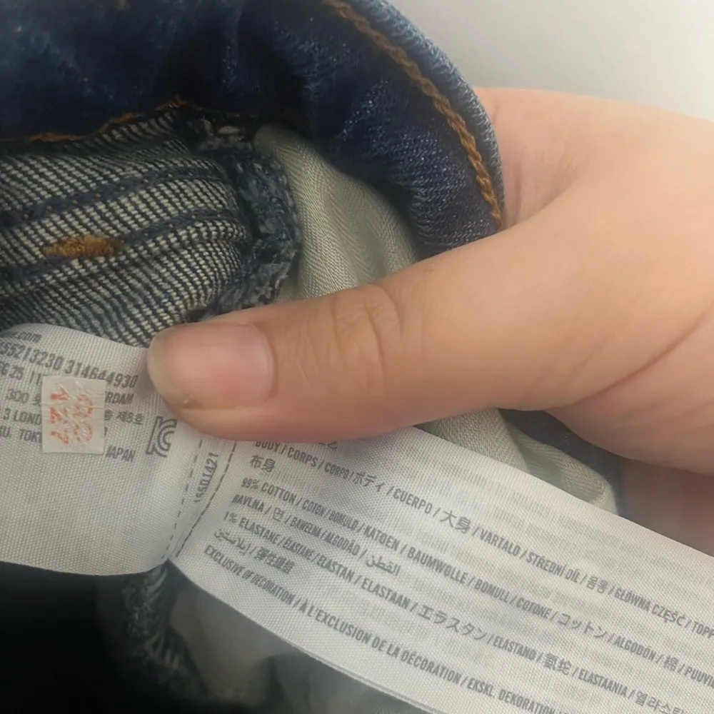 Abercrombie & fitch Curve Love the Straight Mid Rise size 20 dark denim jeans - Image 4