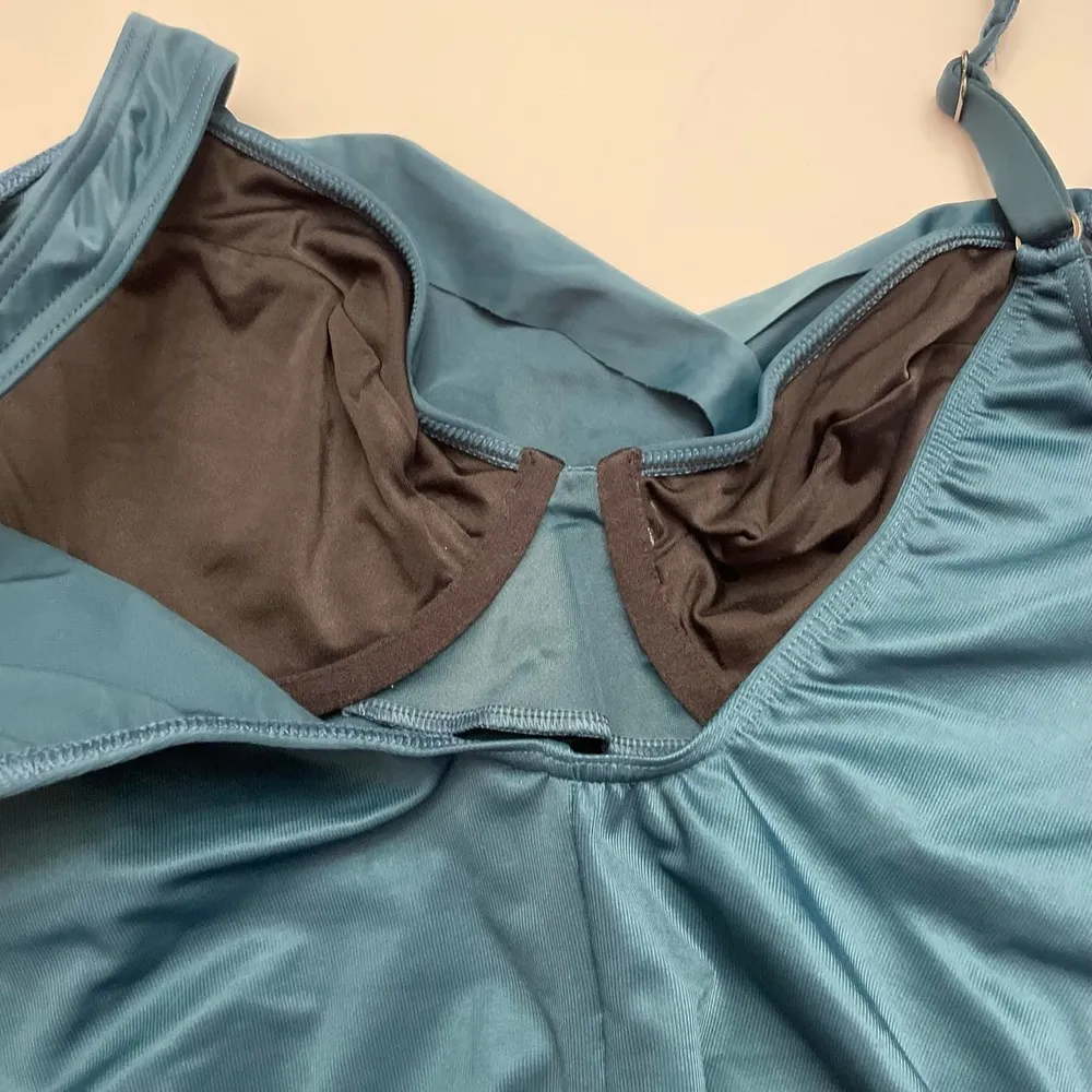 NWT Miraclesuit Must Have Sanibel Underwire One Piece Swimsuit Nova Green - Image 8