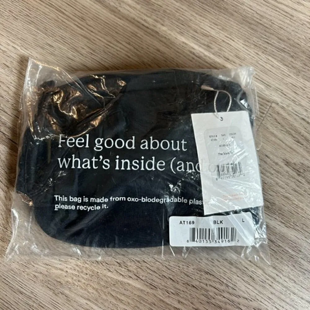 Andie Swim Scala Bikini Top Black Size L NWT - Image 3