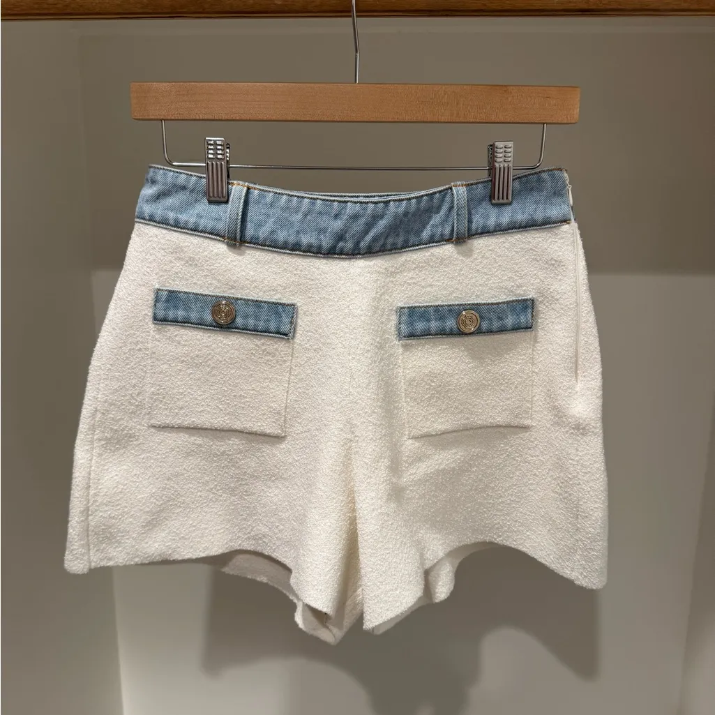 Maje White and Black Garment with Tags - Image 3