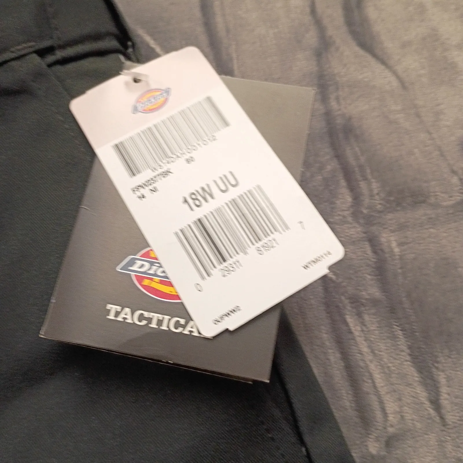 Dickies Tactical Cargo Pants Womens 18W 30 Inseam Gray Work Utility New - Image 4