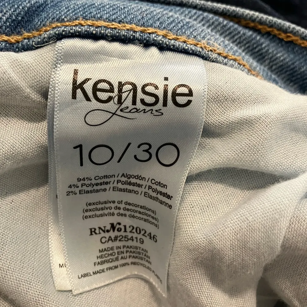 Kensie vintage high rise skinny leg spilt flayed - Image 5