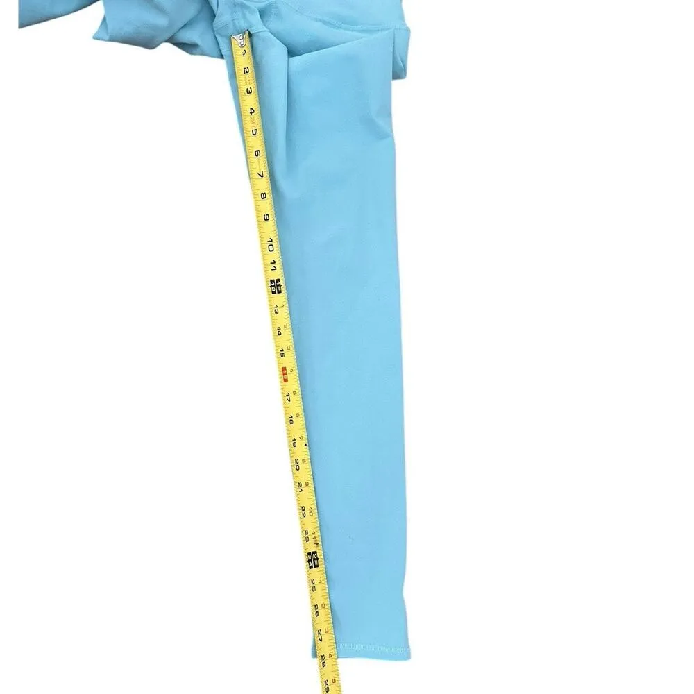 Alo Yoga High Waist 7/8 Airbrush Legging Size Medium Blue - Image 8