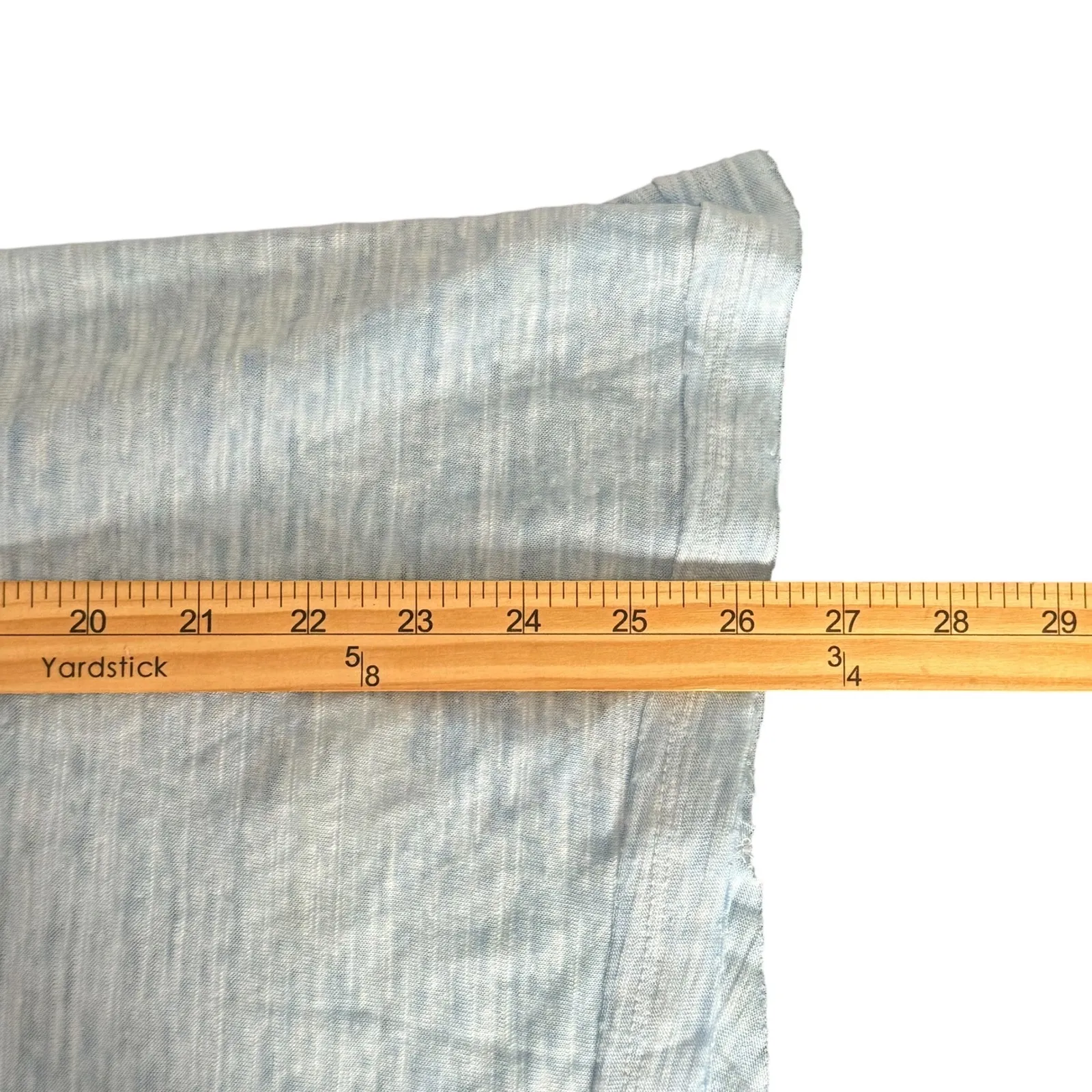 We‎ The Free Mock Neck Flowy Top Womens S Blue Lightweight Slub Vacation Beach - Image 8