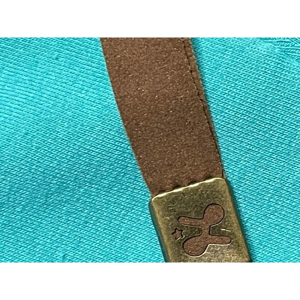 Luxirie by LRG Activewear Zip Front Aqua Sweatshirt Jacket size XL Blue - Image 10