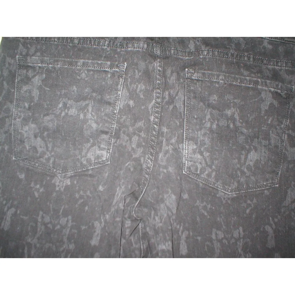 New Womens NWT Vince Dylan Skinny Ankle Jeans Black Floral 32 Gray Designer USA - Image 8