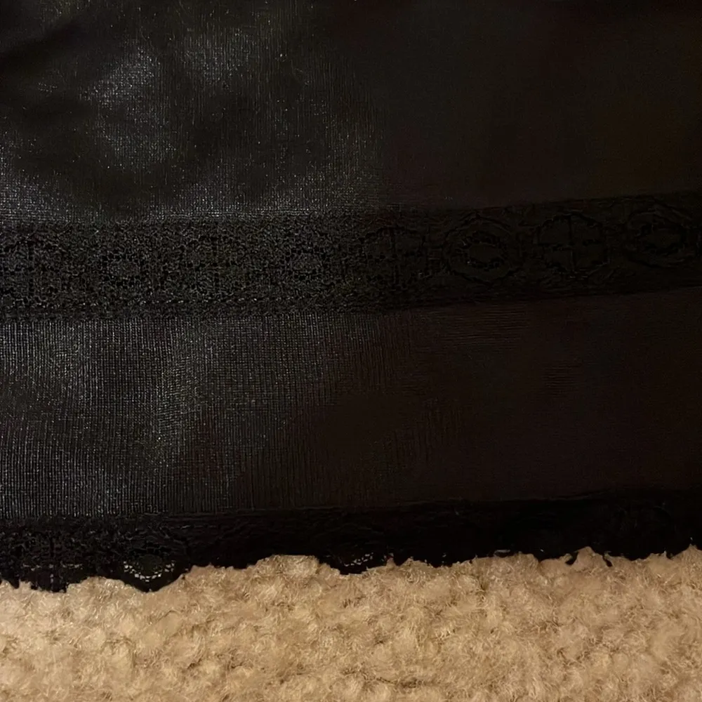 Vintage Sears black half slip size small - Image 2