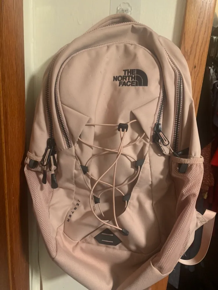 The North Face Light Pink Jester Backpack - Image 3