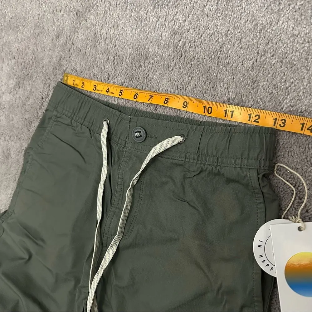 NWT Vuori Women’s Ripstop Wideleg Pants Army Green XS Hiking Outdoors Camping - Image 4