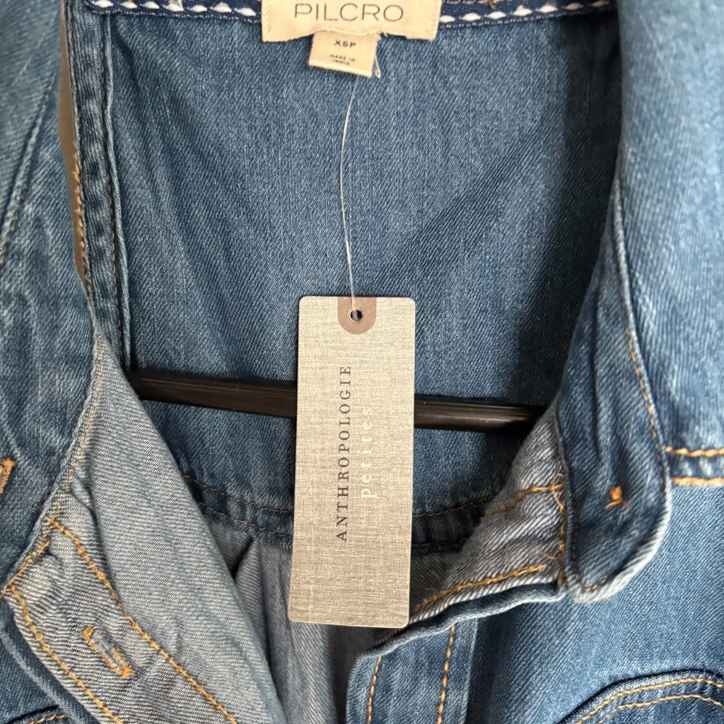 🆕 NWT Anthropologie Pilcro Sleeveless Halter Swing Midi Dress size XSP - Image 8