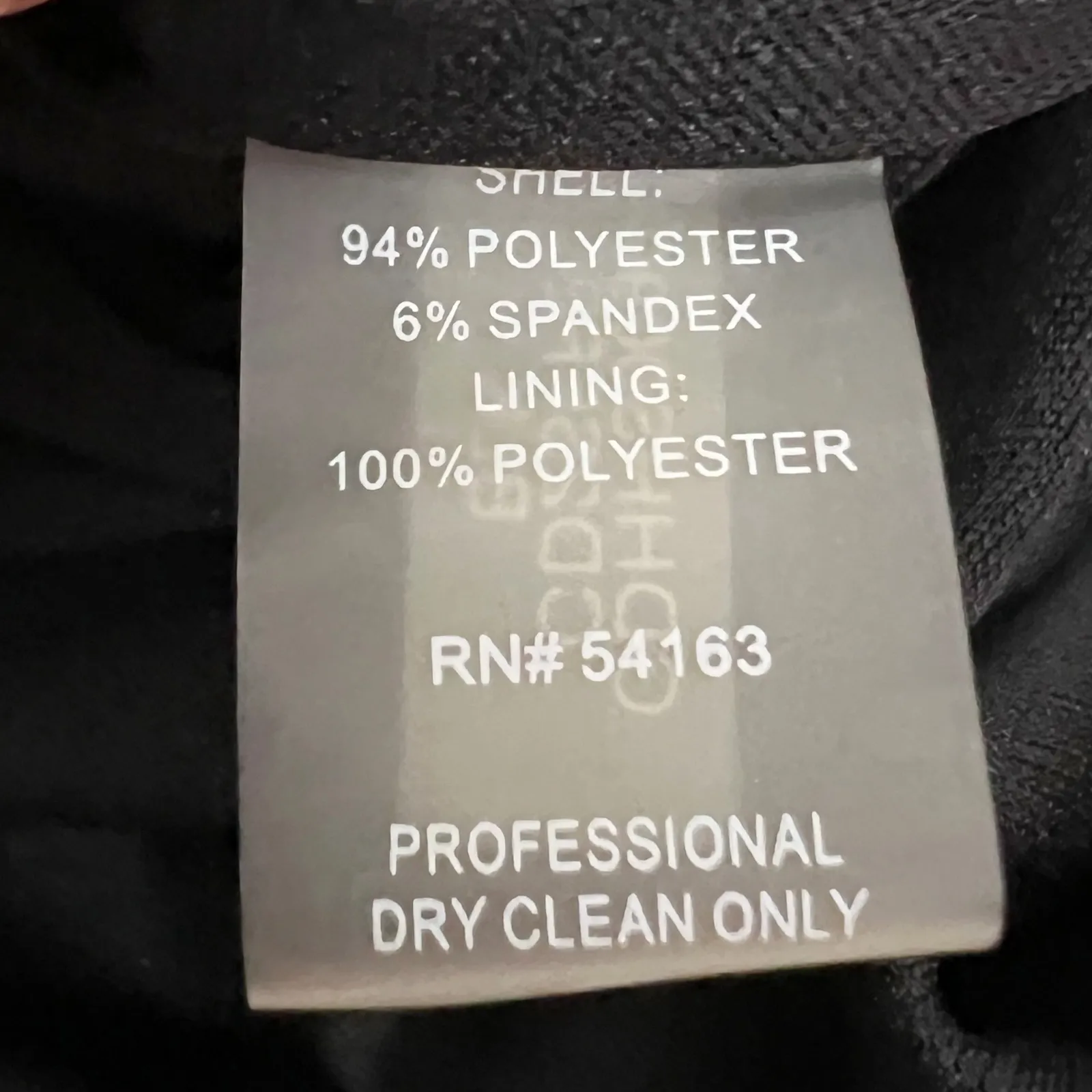 Calvin Klein Black One Shoulder Ruffle Mini Dress Size 4 - Image 7