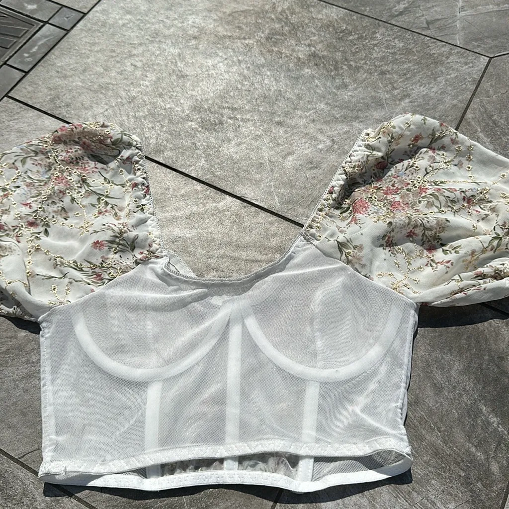 Floral bustier - Image 4