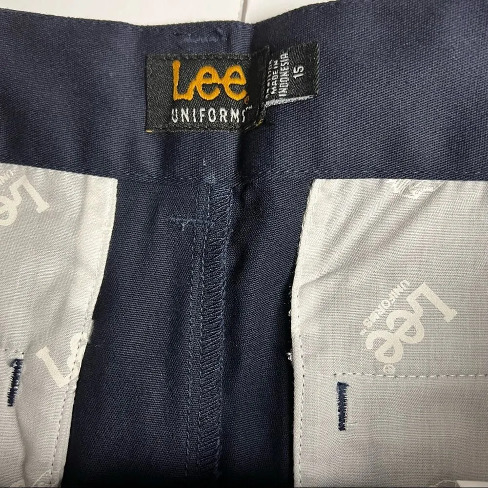 Lee Uniforms Dark Navy Bermuda Shorts Sz 15 - Image 4