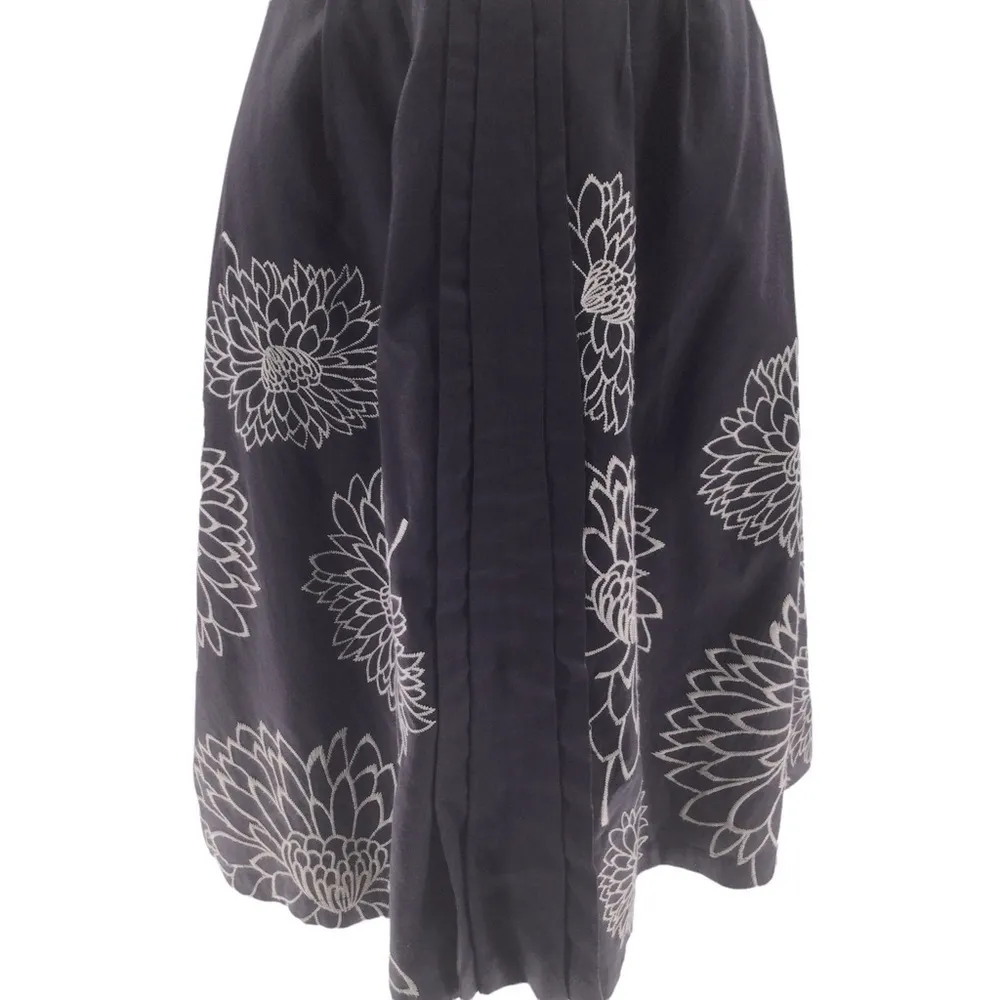 Anthropologie Floreat Floral Embroidered Strapless Dress - Image 13