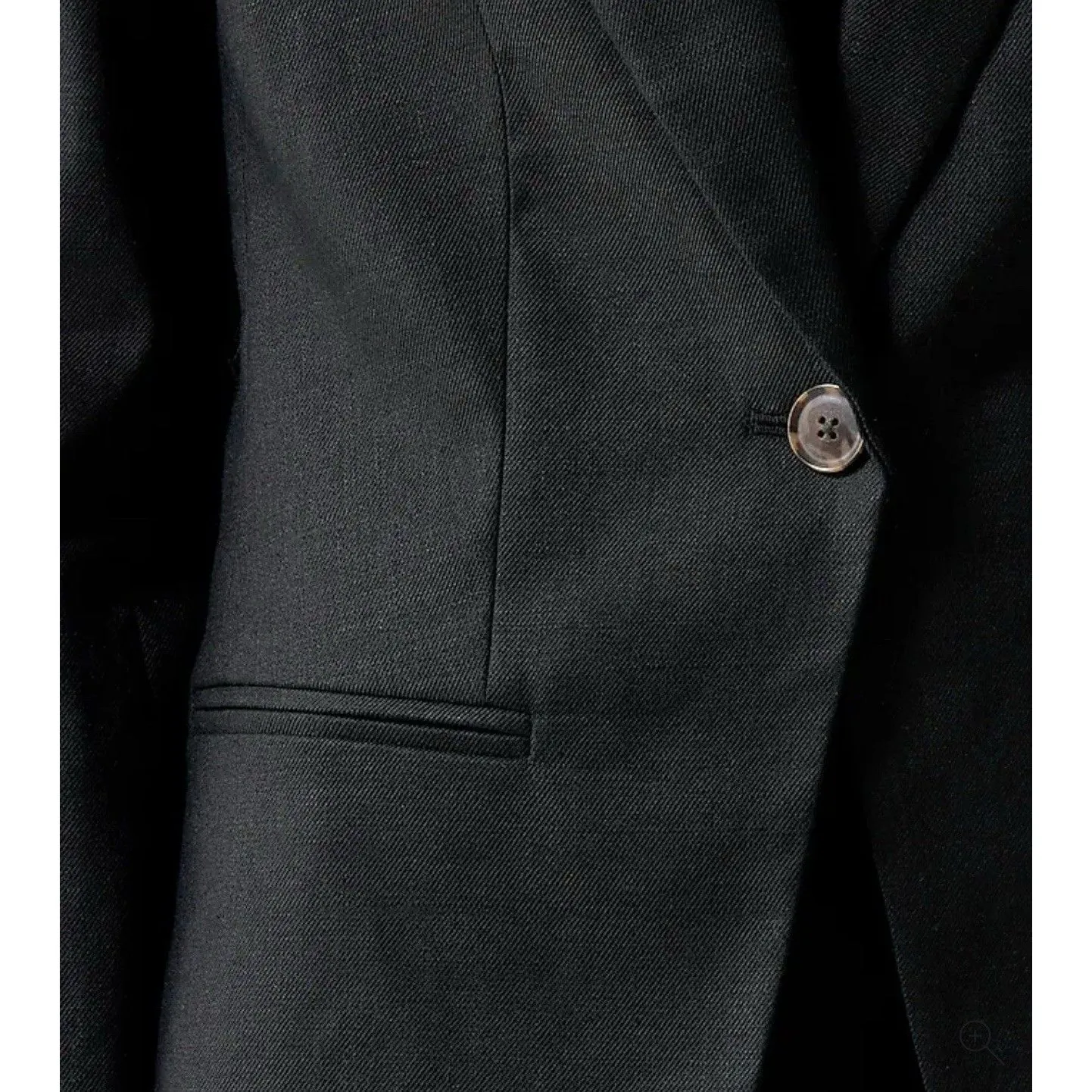 J.CREW Petite Alexandra Blazer in Stretch Linen Blend Size 10P Black NEW CI489 - Image 3