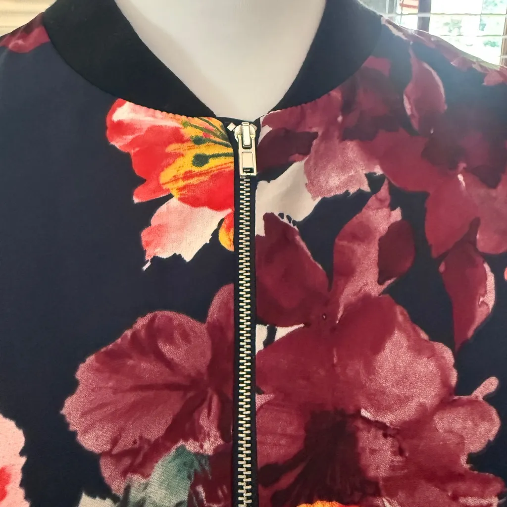 TIMING NWOT Floral Women's Jacket - Image 4