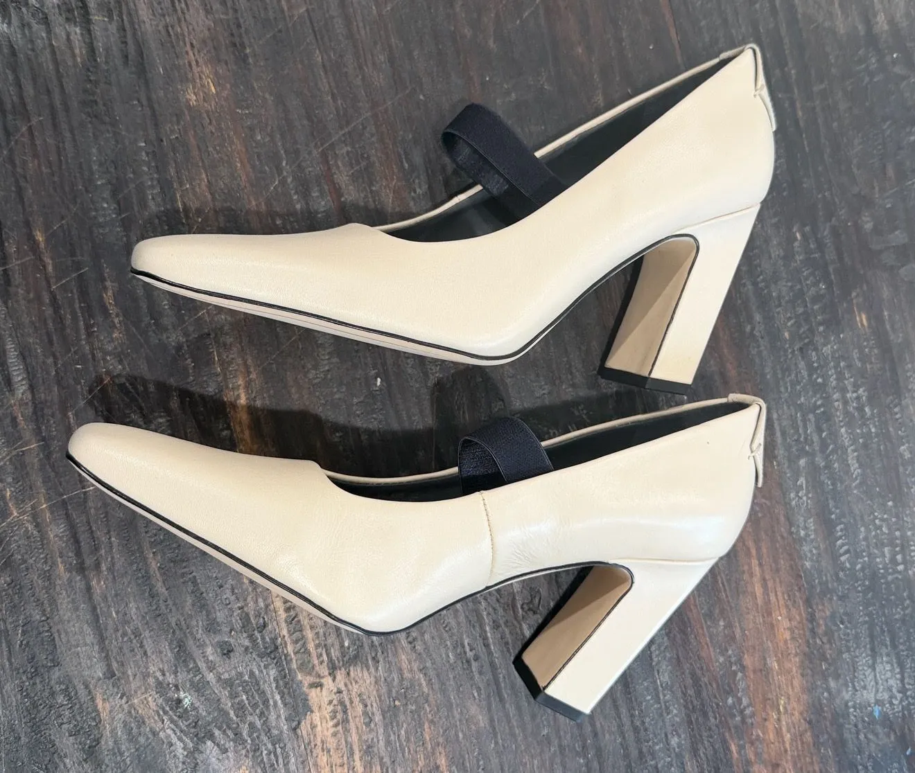 Franco sarto Flexa Bria Mary Jane vanilla white leather - Image 6