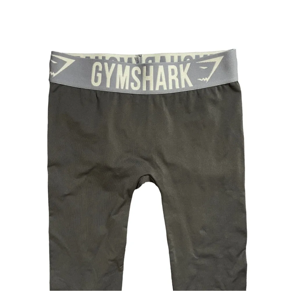 Gymshark Gray Seamless Leggings Women’s Size XS A3 - Image 2