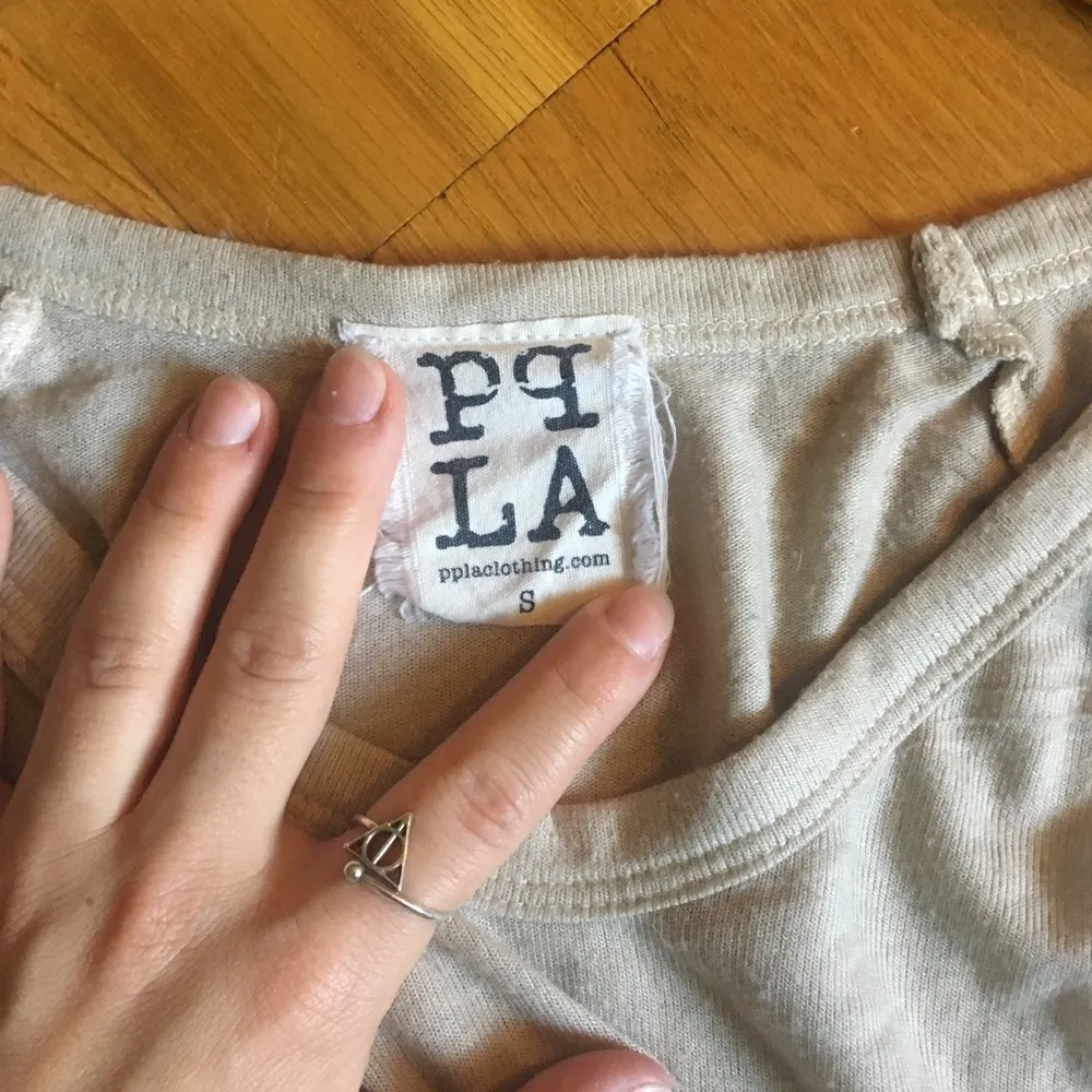 Long sleeved PPLA shirt with tie dye details. - Image 8